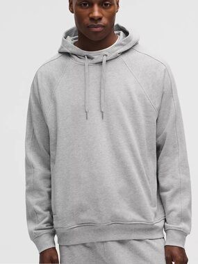 lululemon athletica Light Gray Men's Hoodie Sweatshirt